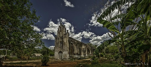 méxico iglesia yucatán capilla yaxunáh