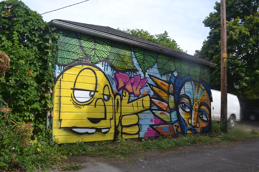BROKE, GROW, RAS TERMS, Graffiti, Street Art, Portland, Street Art, PTV, Punks Thugs and Vandals, DWT, 7UP