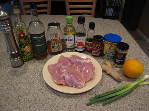 General Tso's Chicken Thighs Ingredients