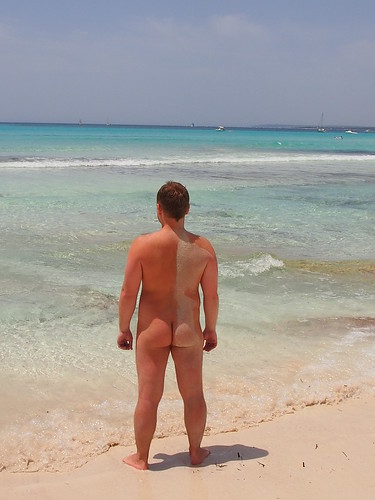 beach nude spain sand butt playa shore nudist es mallorca fkk majorca platja nudismo nudism desnudo nudists estrenc nudista trenc coloniasantjordi