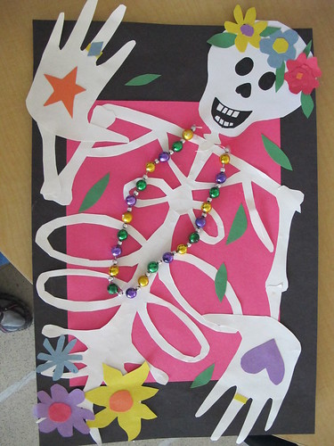 Eclectic Chica: Dia de los Muertos Name Skeletons