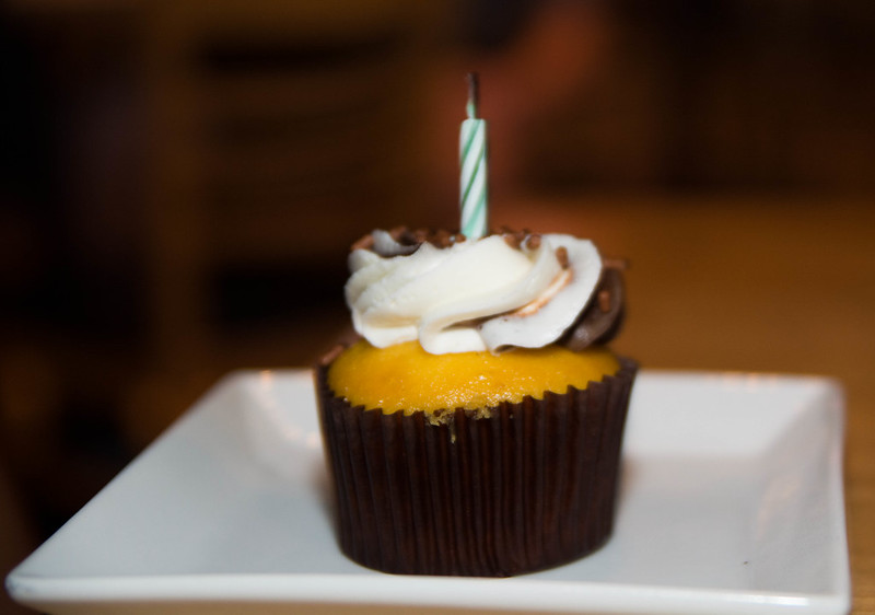 ESPN Club Birthday Cupcake