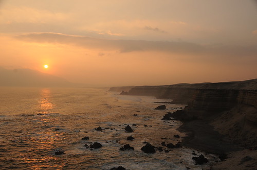ocean chile sunset beach clouds america sunrise pacific south cliffs viajar antofagasta laperladelnorte