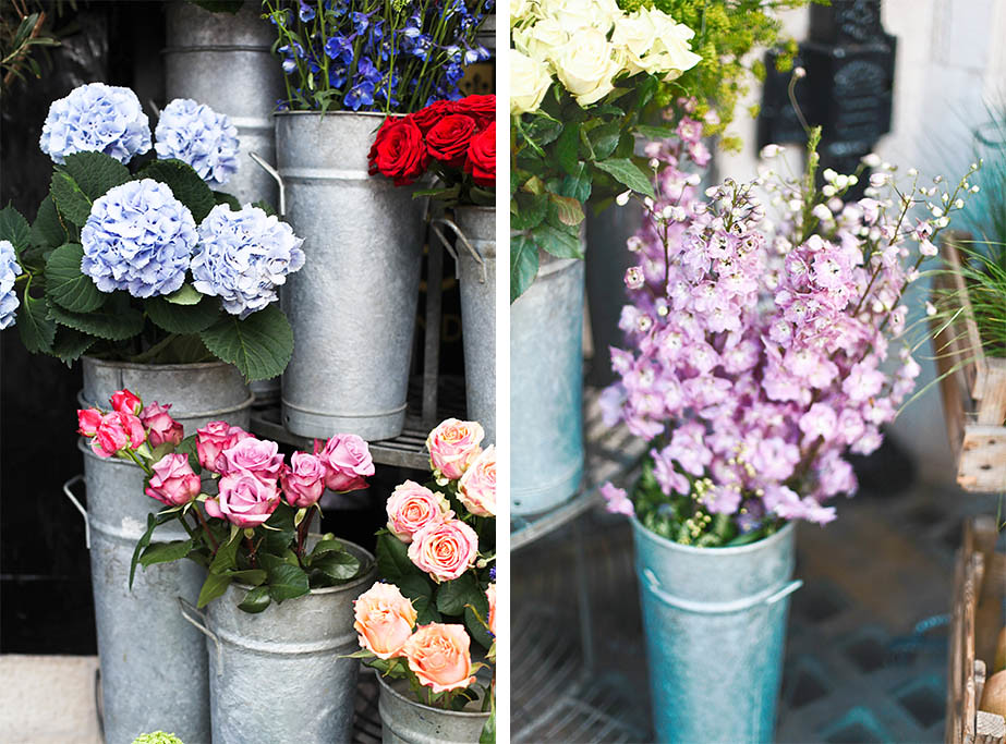London flower buckets