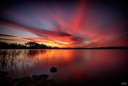 longexposure sea water clouds sunrise reflections rocks sweden nd 1022mm spiritofphotography canon550d flickrschosenfew