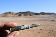 War bullet from the Germans in Namibia