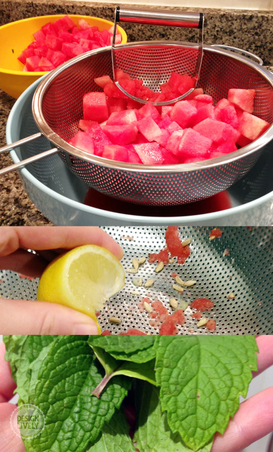 Recipe: Watermelon Lime Mint Ice - DesignLively