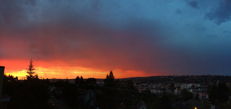 Seattle sunset