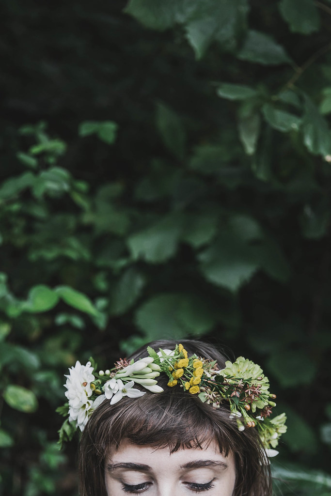 Making a Floral Crown