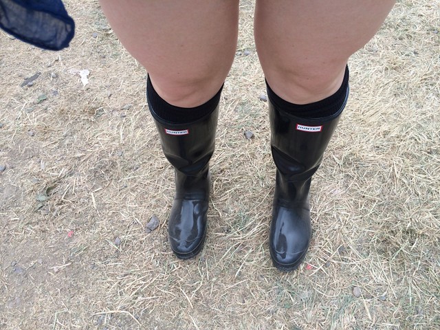 Wellies at the ready