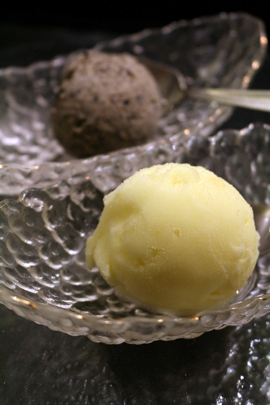 Ice cream (Goma and Yuzu, S$6 per scoop)