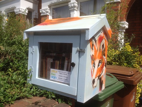 Urban Fox Little Free Library, Howard Road, Walthamstow