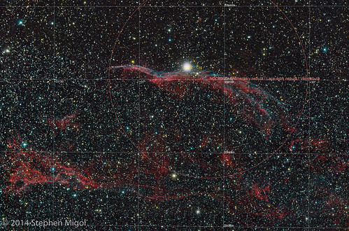 pentax astrophotography astronomy astrophoto cygnus veilnebula ngc6960 smigol pentaxk10d stephenmigol filamentarynebula laceworknebula goldenstatestarparty copyright2014 gssp2014