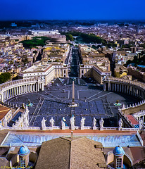 Rom, Vatikan, Petersdom, Petersplatz