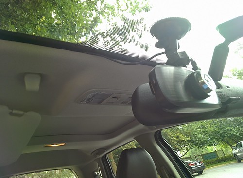 Dash cam installed - no tools, no modifications - Unofficial Honda FIT  Forums