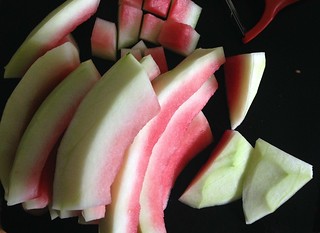 pickled watermelon rind