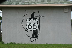 Route 66 - Gardner, Illinois Route 66 Mural