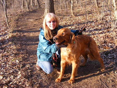 Jake's first day on the trails at Shenandoah River State Park