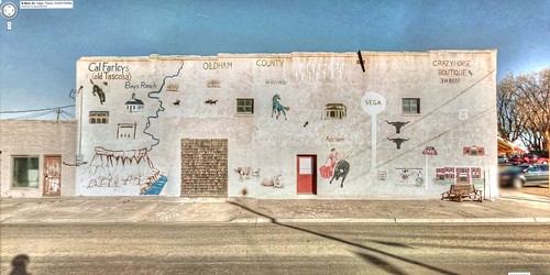 Google Street View - Pan-American Trek - Oldham County, Texas