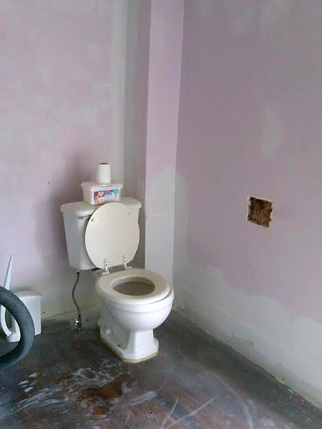 toilet is ready