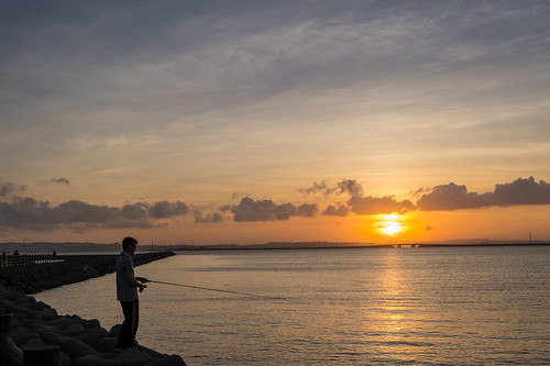 sunset japan fishing okinawa 2014 okinawaprefecture uruma hamahigaisland pod3 jonathanhoiles silvercanvasphotography