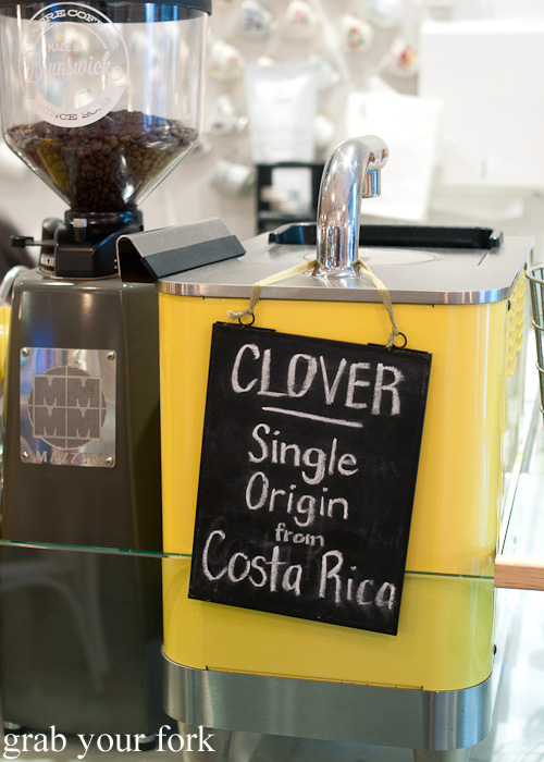 Clover coffee maker at Hardware Societe in Melbourne