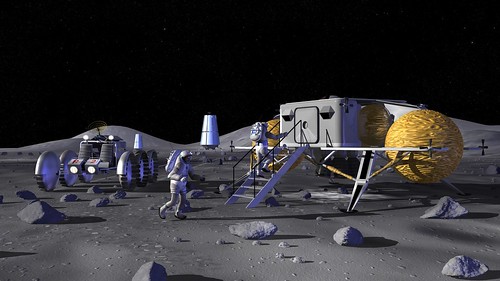 SF Projects A NASA Moon Base