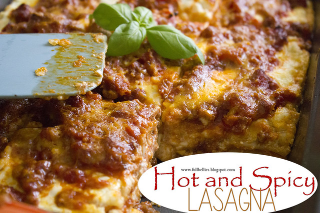 Hot and Spicy Lasagna