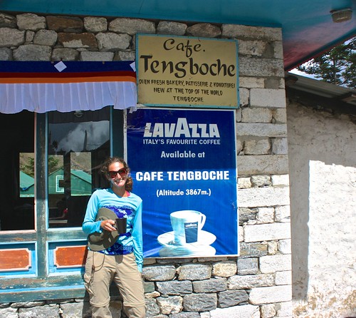 Cafe Tengboche, (supposedly) the world's highest bakery at 3867m