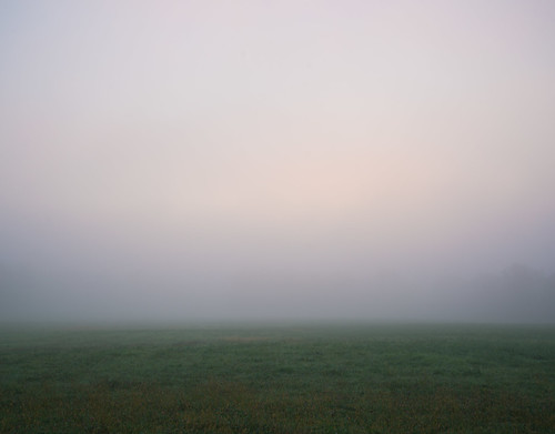 morning mist fog sunrise horizon