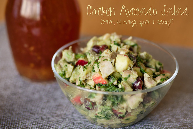 cute & little blog | summer meal pairing recipe | paleo chicken avocado salad, peach iced tea #TEArifficPairs #shop