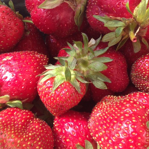 Local strawberries