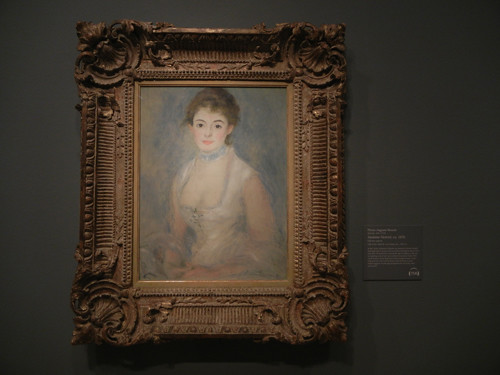 DSCN1838 _ Madame Henriot, ca. 1876, Pierre-Auguste Renoir, National Gallery of Art at Legion of Honor