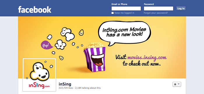 movies new look facebook cover