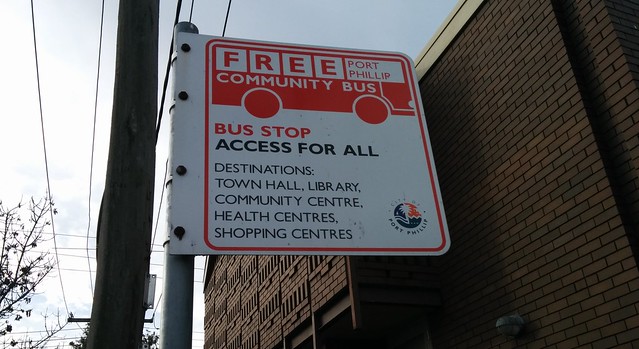 Port Phillip Community Bus Stop