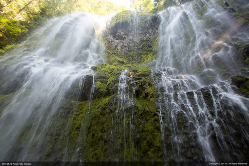 oregon waterfall hiking falls proxy proxyfalls 加州 优胜美地 国家公园 俄勒冈 国王峡谷 加利佛尼亚