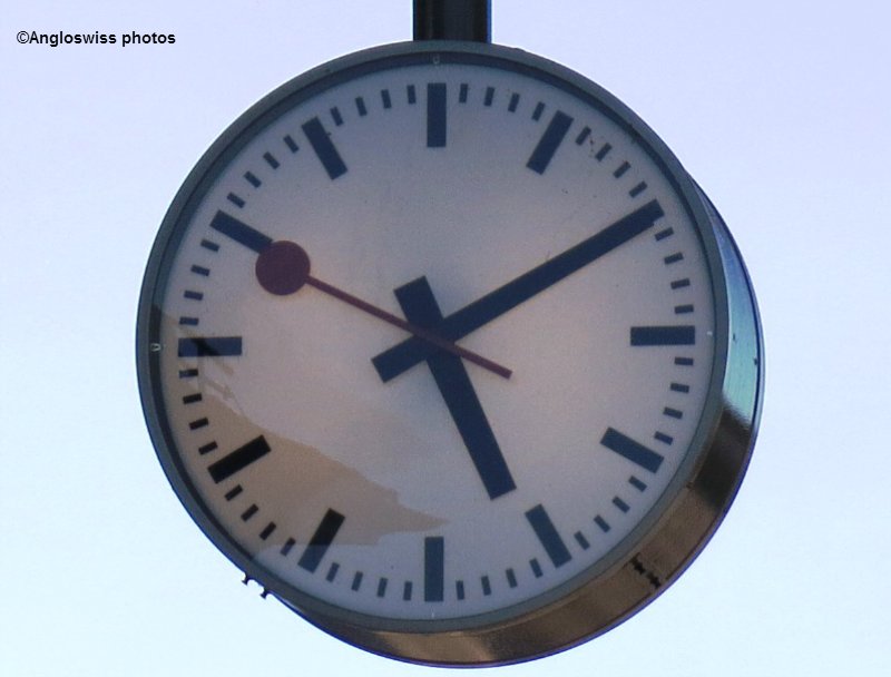 Station clock Solothurn