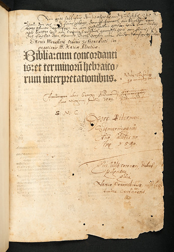 Title-page of  Biblia