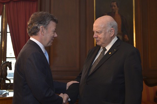 Secretary General Met with the President of Colombia