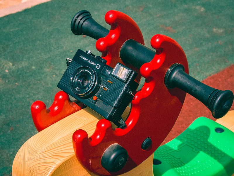 Camera Konica C35 EFP и «Бутовский Олень»
