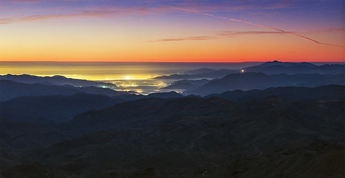 chile sunset la twilight dusk observatory telescope cerro american andes astronomy serena tololo noaointer