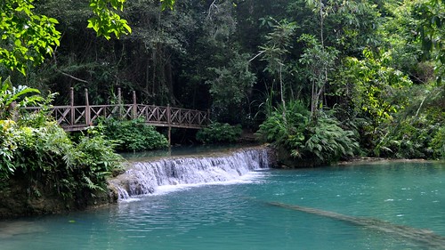 park waterfall nikon laos province luangprabang 2014 kuangsi d5000
