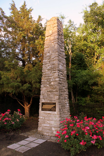 Geographic Center of Tennessee monument