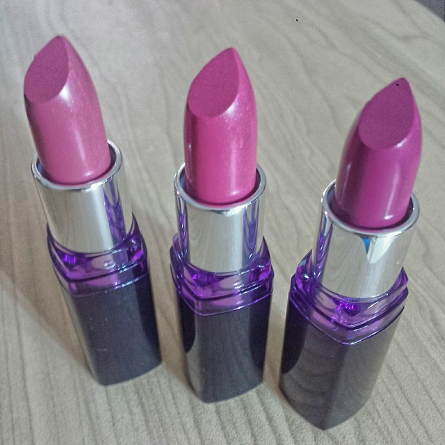 Maybelline ColorShow Lipstick Plum Collection