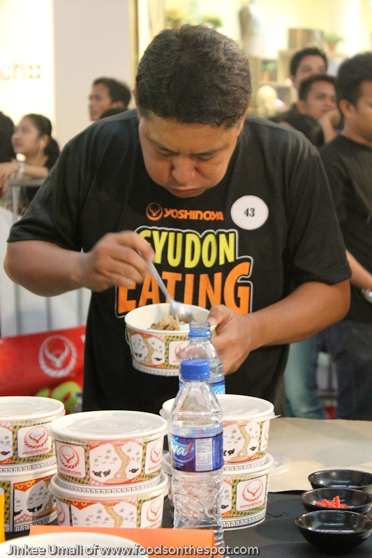 Yoshinoya 4th Gyudon Eating Contest 2014