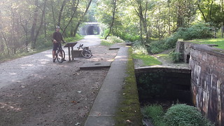 One of the old locks on the trail
