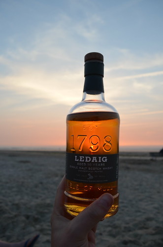 sunset whisky singlemalt ledaig