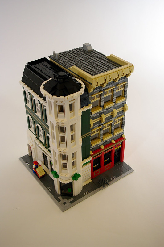 Modular Lego Pharmacy & Bike Shop