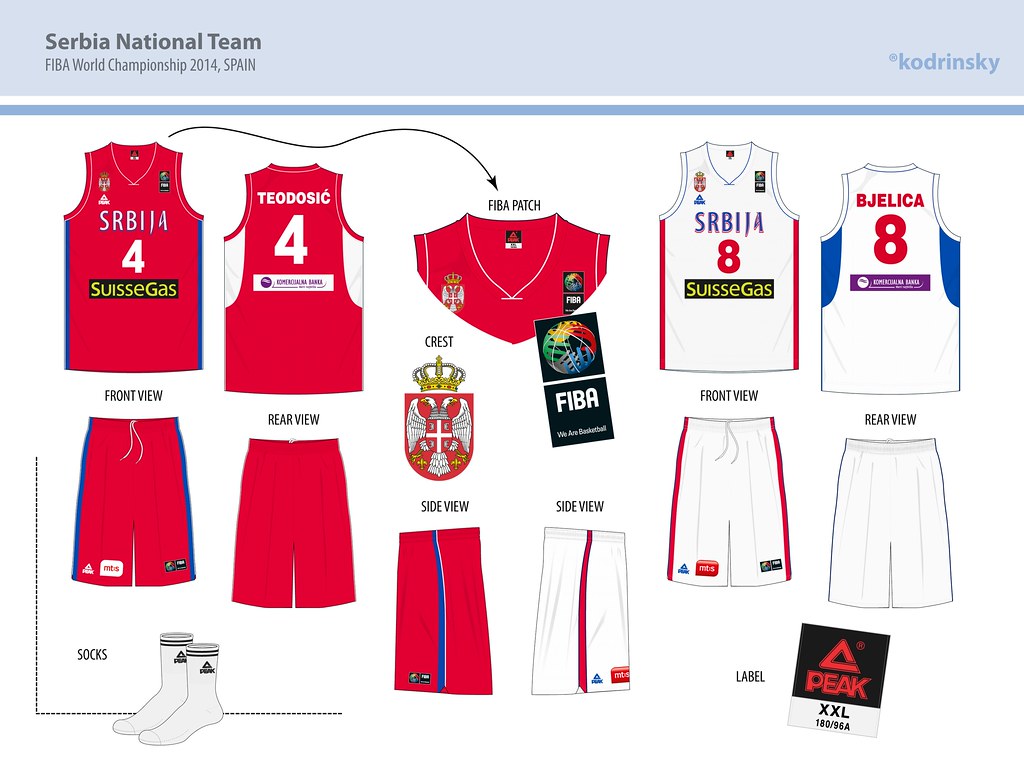 France National Team jersey (FIBA World Championship 2014, Spain)