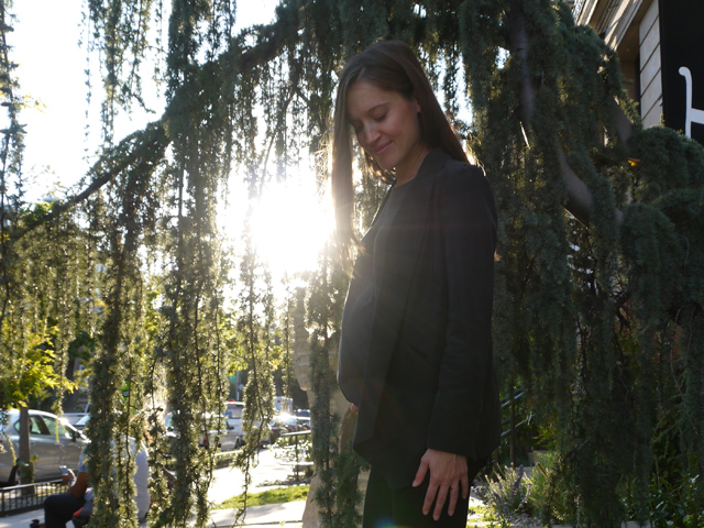 hatch maternity jacket made in the usa ethical fashion